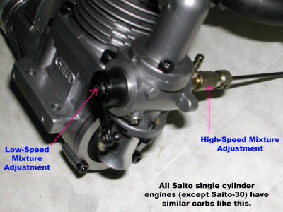 2Pcs Saito Engines Tappet :MM,TT SAI30S38 